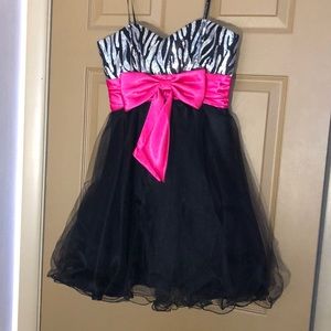 Cocktail style dress.